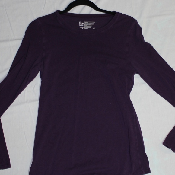 Plain Purple Long sleeve top - Picture 2 of 5